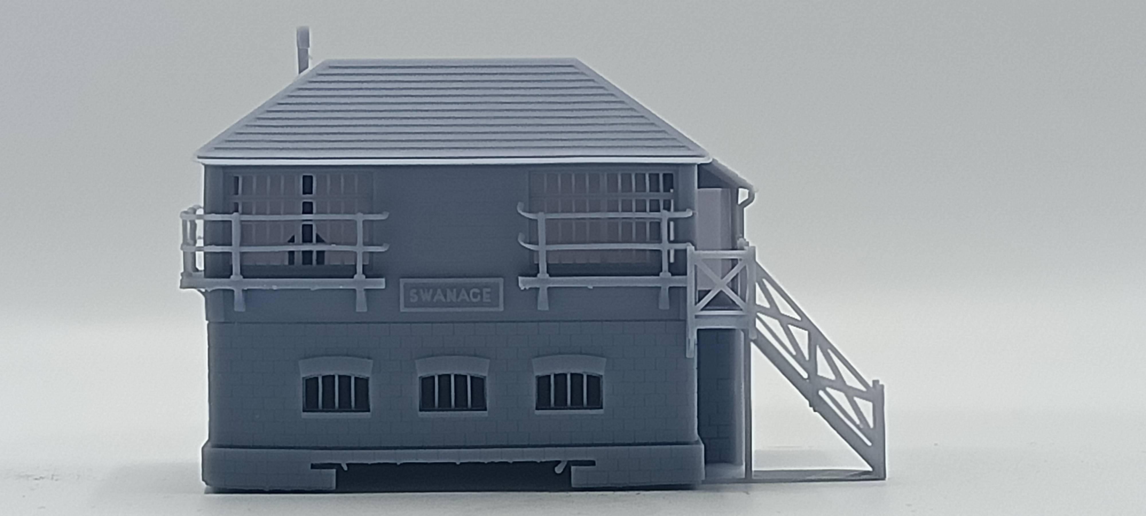 SR Swanage Signalbox N Gauge